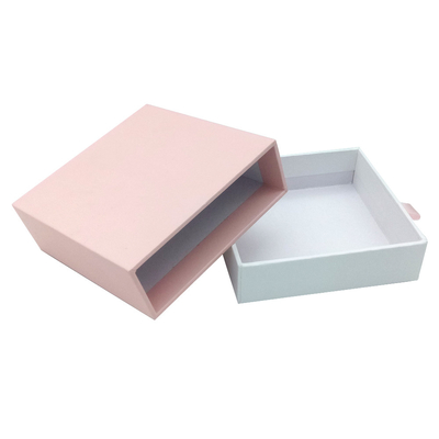 satın al Kabartma Sert Hediye Kutuları CMYK 4C Ofset Pembe Manyetik Kutu online manufacture