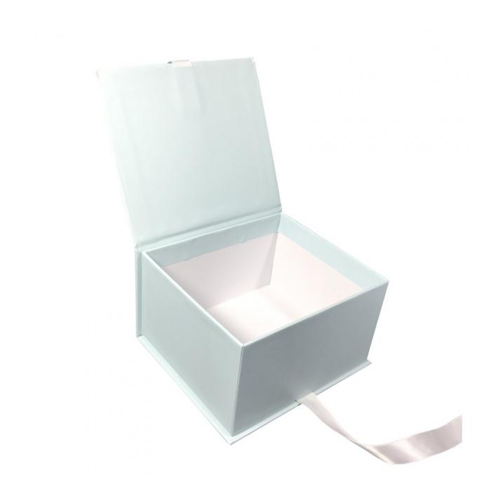 Şerit 120-400G Kaplamalı OEM ODM Manyetik Flip Top Hediye Kutusu 1