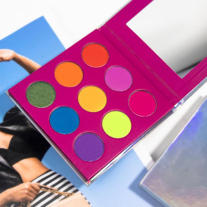 Pantone Boş Göz Farı Paleti Geri Dönüşümlü Kağıt Kutuları Mat Vernik 1